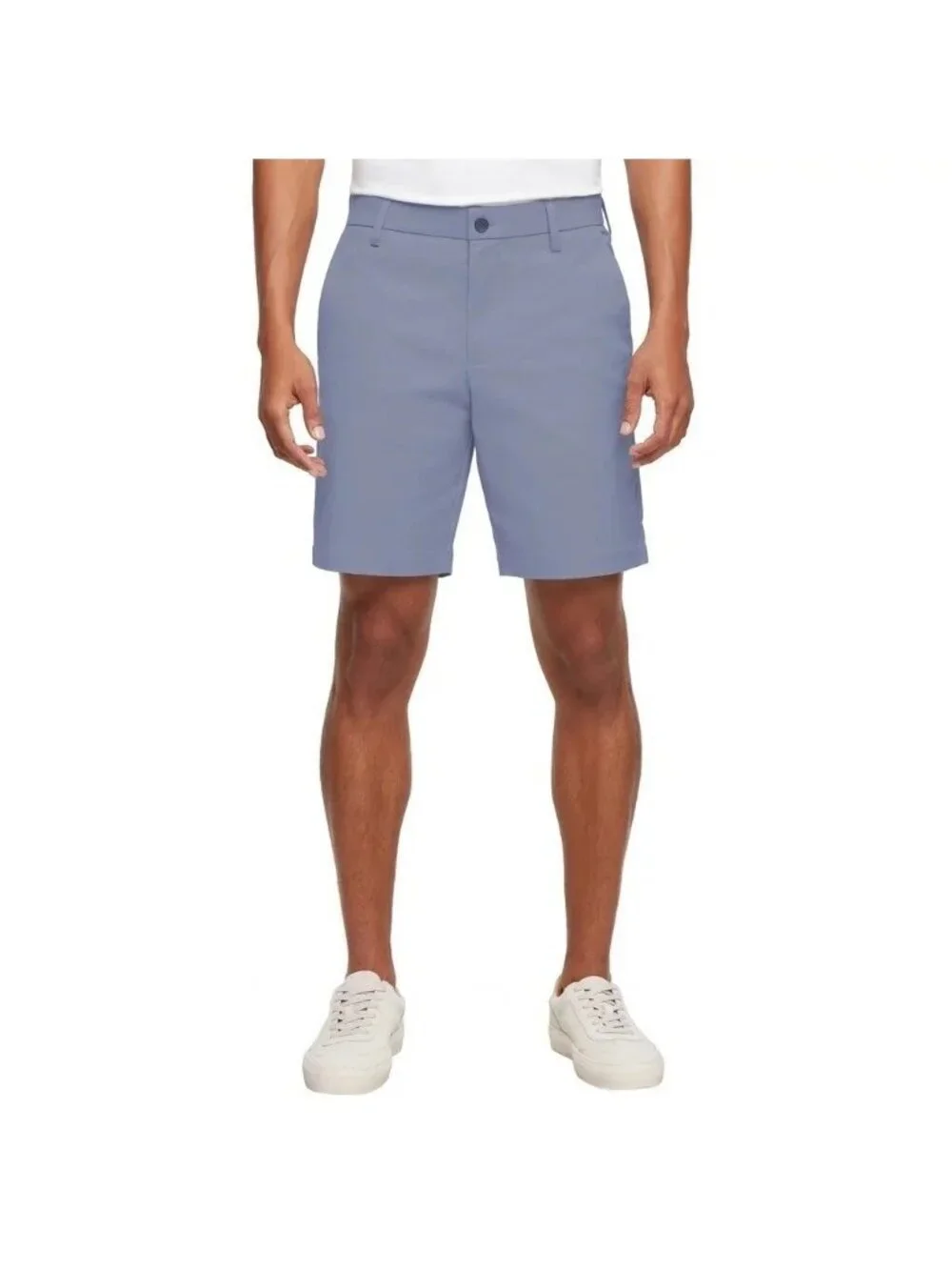 NWT Banana Republic Men's 32 Blue Stretch Chino Shorts 9